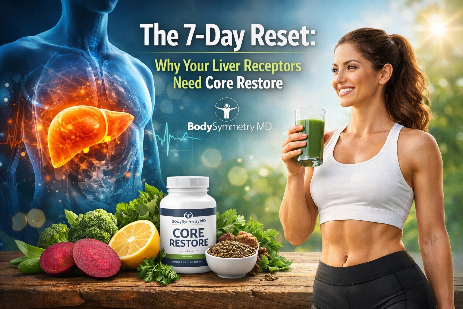 The 7-Day Reset: Why Your Liver Receptors Need Core Restore